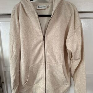 No Boundaries Cream Oversized Hoodie